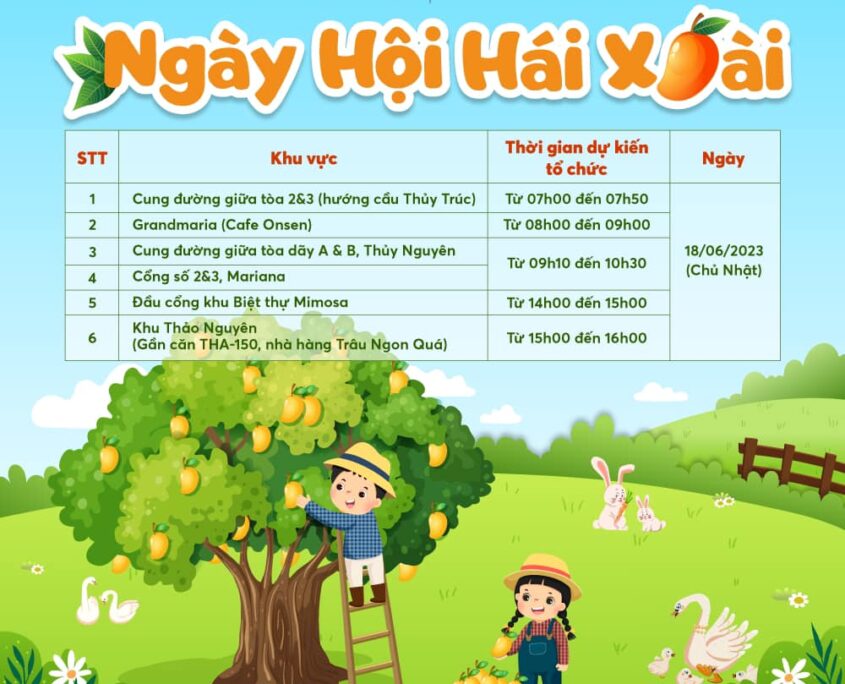 Ngày hội hái xoài tại Ecopark - 01